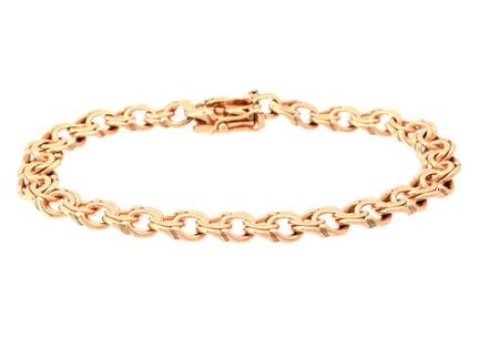ARMBAND, 18-karätiges Gold, Bismarck-Kette, Stockh