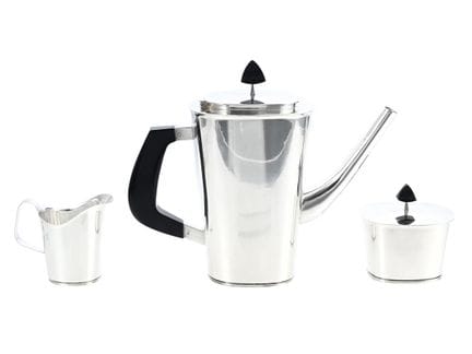 BIRGER LINDGREN, coffee set, 3 parts, coffee pot, 