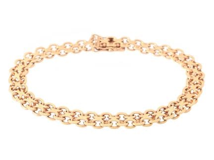 ARMBAND, 18-karätiges Gold, X-Armband, Stockholm 1