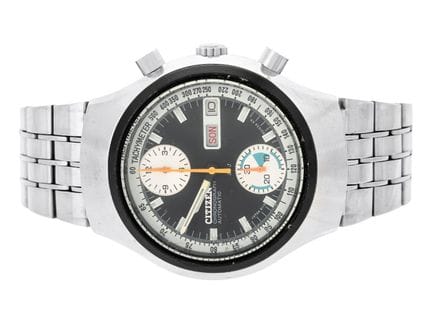CITIZEN, chronographe, « Tachymètre », Calibre 811