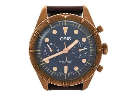ORIS, modèle Sixty-Five (10 bar/100 m), « Carl Bra