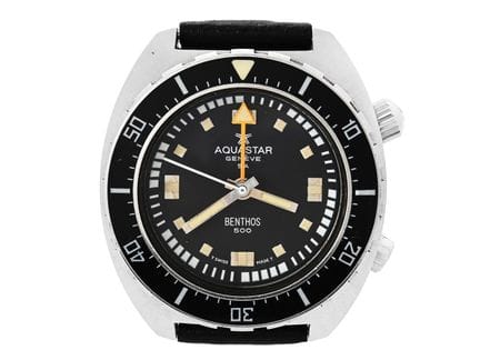 AQUASTAR, Genève, Benthos 500, Calibre AS 2162, Ré