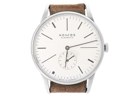 NOMOS, Glashütte, Orion, « De Stijl », Cal Alpha, 