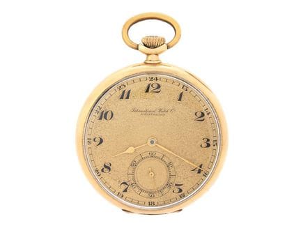 INTERNATIONAL WATCH CO，沙夫豪森，怀表，50毫米，Cal 52T (H5)，序