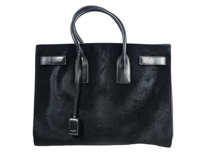 Tasche, SAINT LAURENT, „Jour Bag Large“, schwarzes