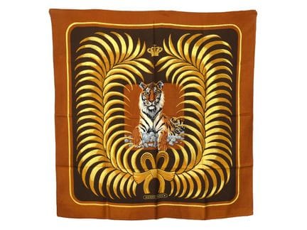 Sciarpa, HERMÈS, Tigre Royal Double Face, Christia