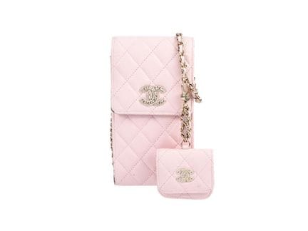 Tasche, CHANEL, „Caviar Quilted CC“ AirPods Pro- u