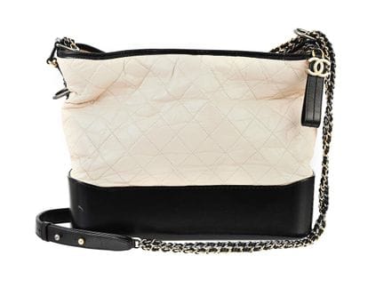 SAC, CHANEL, sac hobo « Gabrielle », cuir matelass
