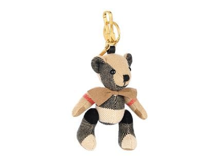 SCHLÜSSELANHÄNGER, BURBERRY, Teddybär-Taschenanhän