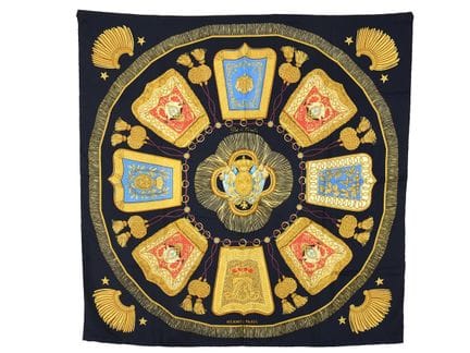 SCHAL, HERMÈS, „Poste et Cavalerie“, Joachim Metz,