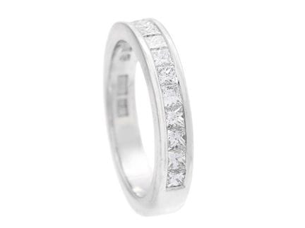 STRÖMDAHLS, bague Allainsring, or blanc 18 carats,