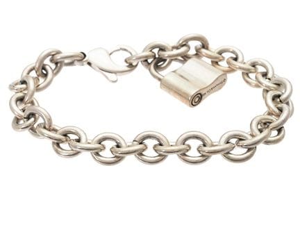 TIFFANY &amp; CO, bracciale, argento sterling, bra