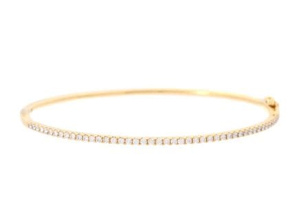 BRACCIALE, oro 18 carati, 46 diamanti a taglio bri