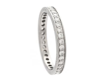 CARTIER, anello eternity completo, anello da sposa