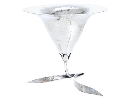 EVERT KNUTSSON, coupe, fleur, argent massif, Stock