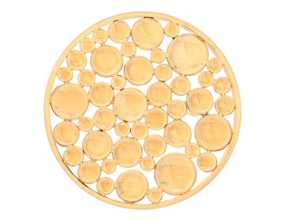 ANDERS HÖGBERG, broche, or 18K, Göteborg 1967, dia