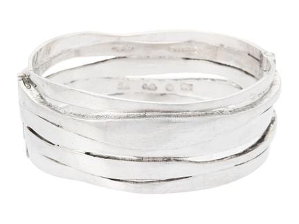 REY URBAN, bracciale rigido, argento sterling, fir