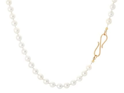 ELON ARENHILL, collar de perlas, perlas cultivadas