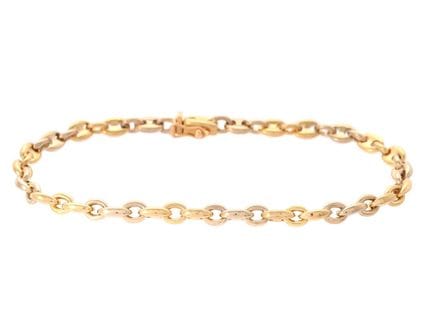 CARTIER, bracciale, oro 18 carati/oro bianco, lung