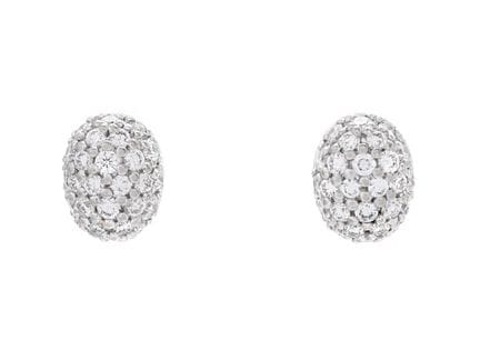 EFVA ATTLING, orecchini, Love Bead Ear, oro bianco