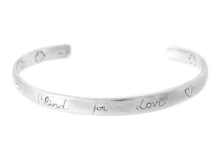 GUCCI, brazalete, «Blind for Love», plata de ley, 