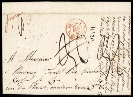 Crete, Letter in Italian from Chania by the Capuch