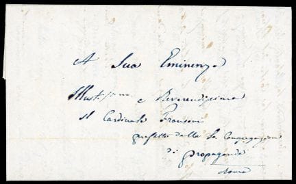 Seychellen, kirchlicher Brief des französischen Mi