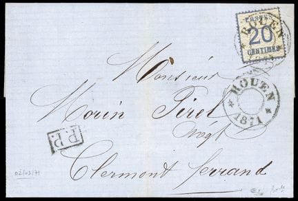 Francia, Guerra de 1870, Alsacia-Lorena, 1870, 20 