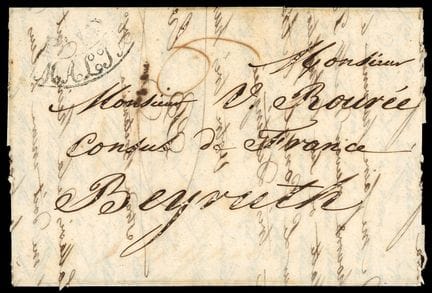 Malta, PAID/MALTA-Stempel (geringer PAID-Betrag) u