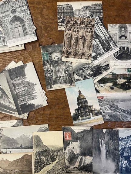 A granel: Tarjetas de todas las épocas, bastante v