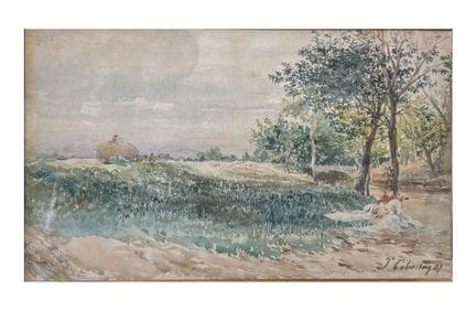 Joseph CABASSON (1841-1920)

Paesaggio in Provenza
