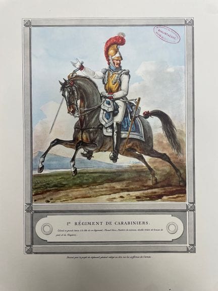 CARL VERNET, Napoléon et la grande armée. 
Ensembl