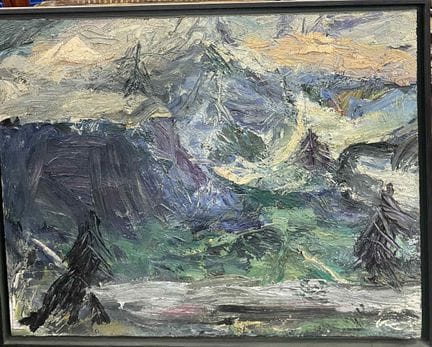 现代画派
抽象构图
木板油画
101 x 90 厘米