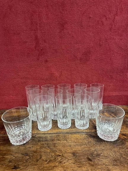 BACCARAT 
Set composto da dodici bicchieri da aran