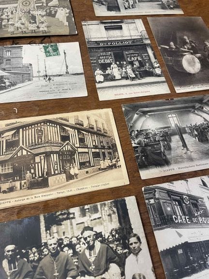 Dieppe: Excepcional colección de postales de Diepp