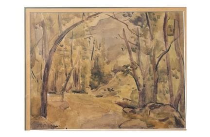 Antoine FERRARI (1910-1995)
Veduta del sottobosco
