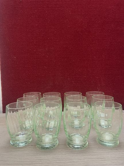 Cristalleria DE PORTIEUX 
Set di 12 bicchieri in c