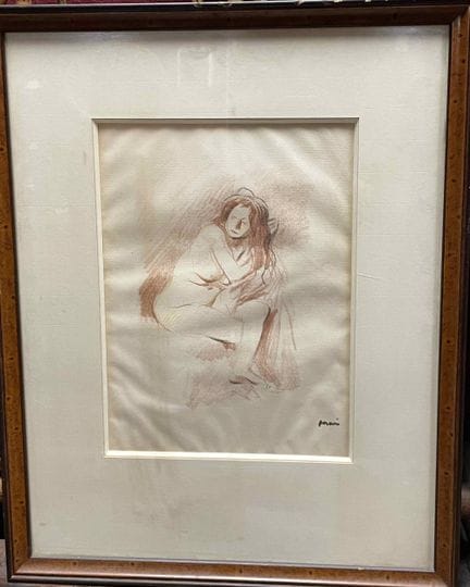 Jean-Louis FORAIN (1852-1931)
Donna nuda
Litografi