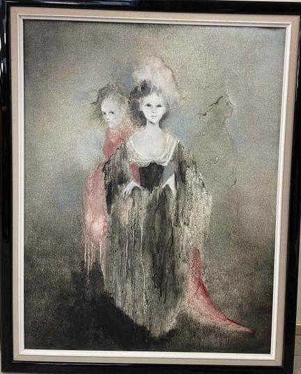 莱奥诺尔·菲尼的风格
三位女性
布面油画
64 x 50 厘米