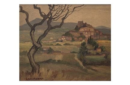 路易·奥迪贝尔（1881-1983）

乡村风景

布面油画，左下角签名

46 x 55.5 厘米