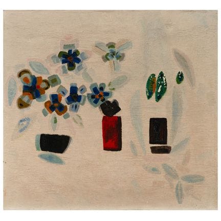玛丽安娜（玛丽娜）·马克里（1939–2008）——《花》（Flori）*
材质：纸板油画
尺寸：6