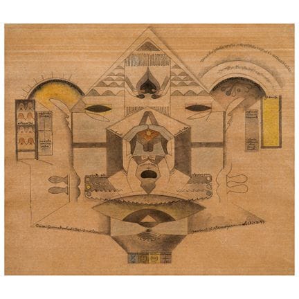 亚历山德鲁·基拉（1947–2011）——《几何学家-播种者的房子》，立体诗创作方案（Casa Ge