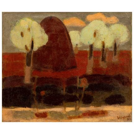 伊昂·波佩斯库·内格雷尼（1907–2001）——《风景》（Peisaj）*
创作年份：1983年
