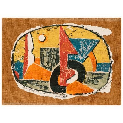 马塞尔·扬库（1895–1984）——《红色箭头》（Fleche rouge）*
创作于：1921年