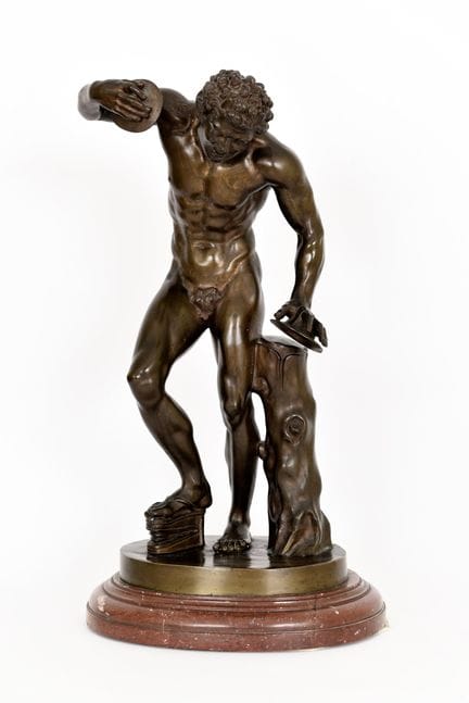 Escultura de bronce. Finales del siglo XIX.
Tema: 