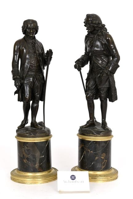 François-Marie SUSANNE (según).
Par de esculturas 