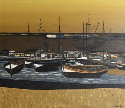 Gustave CAMUS (1914–1984).
Öl auf Leinwand, signie