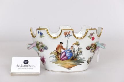 MEISSEN - DRESDE. Finales del siglo XIX
Enfriador 