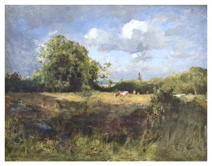 MARIE FERDINAND JACOMIN (1843/48-1902)
Paisaje de 