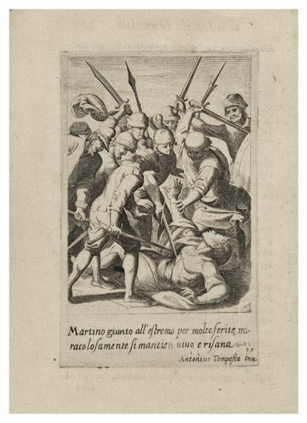JACQUES CALLOT (1592-1635) da ANTONIO TEMPESTA (15